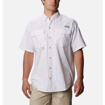 Columbia Distant Water Short Sleeve, Camisa Blancos Para Hombre | 386057-DYX